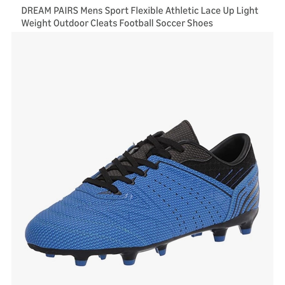 Men Classic Soccer Shoes Lightweight Soccer Cleats‎ Football Shoes US Size 10.5